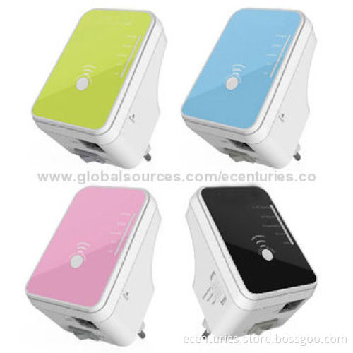 300Mbps Concurrent Dual Band Wi-Fi Repeater, Antennas Integrated